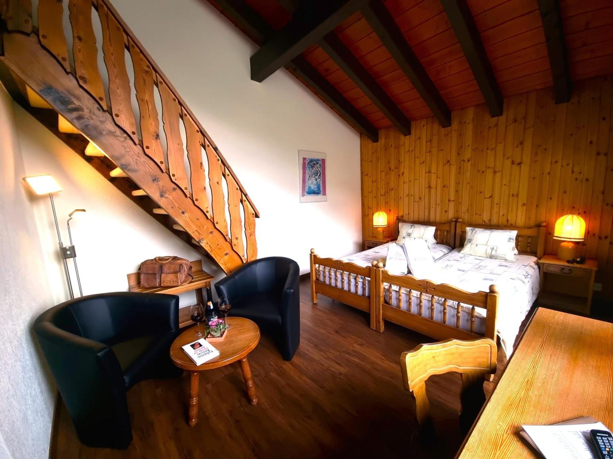 Hotel Alpenblick-Leukerbad-Therme Rom bilde
