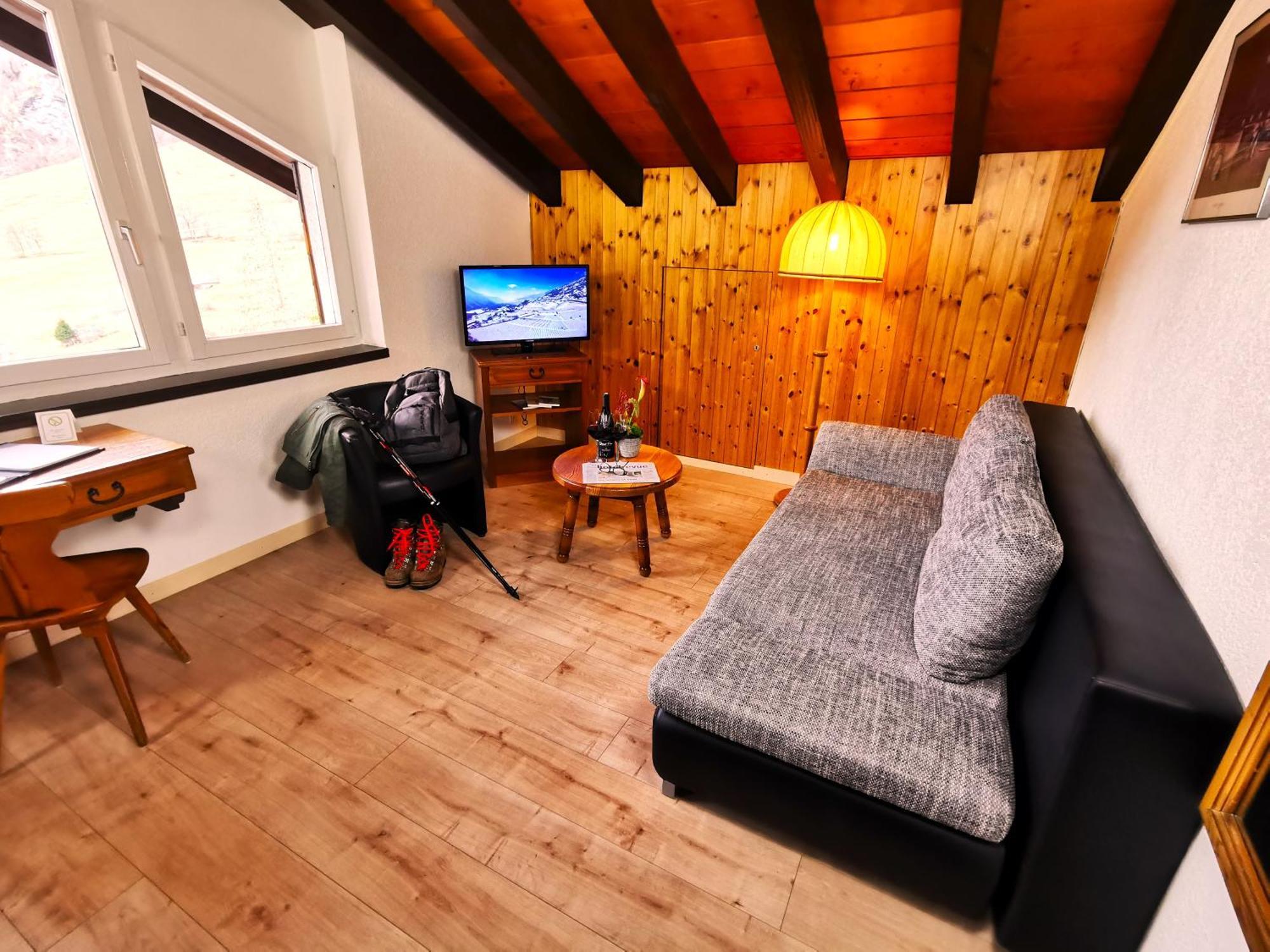 Hotel Alpenblick-Leukerbad-Therme Rom bilde